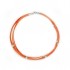 Le fil de bracelet Accord de duo Orange mat Le fil de bracelet Accord de duo Orange mat