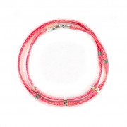 Le fil de bracelet Accord de duo Rose