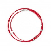 Le fil de bracelet Accord de duo Rouge