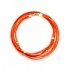 The bracelet thread Accord de quatre Orange Fuchsia pink The bracelet thread Accord de quatre Orange Fuchsia pink