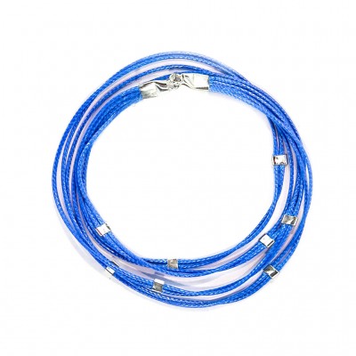 The bracelet thread Accord de quatre Blue