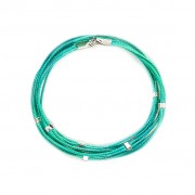 Le fil de bracelet Accord de quatre Turquoise
