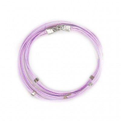 The bracelet thread Accord de quatre Light Purple