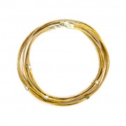 Le fil de bracelet Accord de quatre Beige Froid