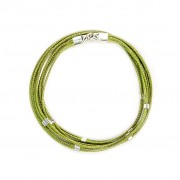 Le fil de bracelet Accord de quatre Kaki