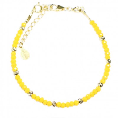 Bracelet en Argent 925 Plaqué or Collection Creschendo "Sun Flower" Bracelet en Argent 925 Plaqué or Collection Creschendo "Sun Flower"