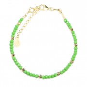 Bracelet en Argent 925 Plaqué or Collection Creschendo "Fern Green"