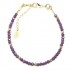 Bracelet en Argent 925 Plaqué or Collection Creschendo "Amethyst" Bracelet en Argent 925 Plaqué or Collection Creschendo "Amethyst"