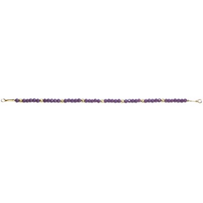 Bracelet en Argent 925 Plaqué or Collection Creschendo "Amethyst" Bracelet en Argent 925 Plaqué or Collection Creschendo "Amethyst"