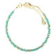 Bracelet en Argent 925 Plaqué or Collection Creschendo "Erinite"