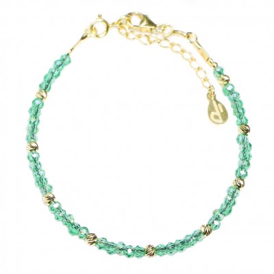 Bracelet en Argent 925 Plaqué or Collection Creschendo "Erinite"