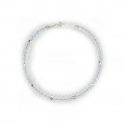 Le fil de bracelet Creschendo Beige transparent