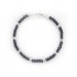Le fil de bracelet Creschendo Gris foncé Le fil de bracelet Creschendo Gris foncé