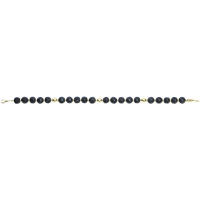 Silver 925 Gold plated bracelet, collection Grave "Pierre de Lave"