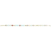 Bracelet en Argent 925 Plaqué or Collection Grave "Shoushan"