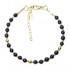 Bracelet en Argent 925 Plaqué or Collection Grave "Onyx" Bracelet en Argent 925 Plaqué or Collection Grave "Onyx"