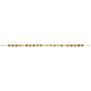Silver 925 Gold plated bracelet, collection Grave "Pierre de Bois"