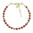 Bracelet en Argent 925 Plaqué or Collection Grave "Jaspe Ocre" Bracelet en Argent 925 Plaqué or Collection Grave "Jaspe Ocre"