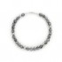 Le fil de bracelet Grave Jaspe Gris Le fil de bracelet Grave Jaspe Gris