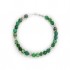 Le fil de bracelet Grave Jaspe Vert Le fil de bracelet Grave Jaspe Vert
