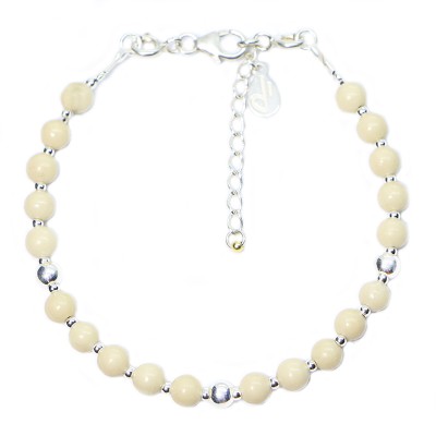 Bracelet en Argent 925 Collection Grave "OS Fossile" Bracelet en Argent 925 Collection Grave "OS Fossile"