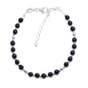 Bracelet en Argent 925 Collection Grave "Onyx"
