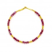 Le fil de bracelet Marcanto Plaqué or Grenade