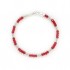 Le fil de bracelet Marcanto Rouge Le fil de bracelet Marcanto Rouge