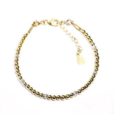 Bracelet for women collection “Sempre” Silver 925 Gold plated 18Kt;  3,0mm / Silver 925 3,0mm.
