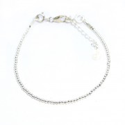 Le fil de bracelet collection “Sempre” Argent 925 1,8mm.