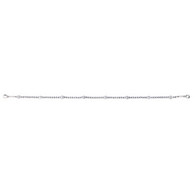 The bracelet collection “Sempre” Silver 925; 1,8mm / facette 3mm.