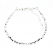 Le fil de bracelet collection “Sempre” Argent 925 2,5mm / facette 3mm.