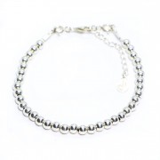 Le fil de bracelet collection “Sempre” Argent 925 4mm.