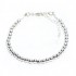 The bracelet collection “Sempre” Silver 925; 4mm. The bracelet collection “Sempre” Silver 925; 4mm.