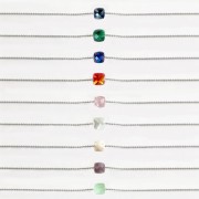 Collier "Aria" Argent 925 & Cristal