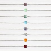 Collier "Aria" Argent 925 & Cristal